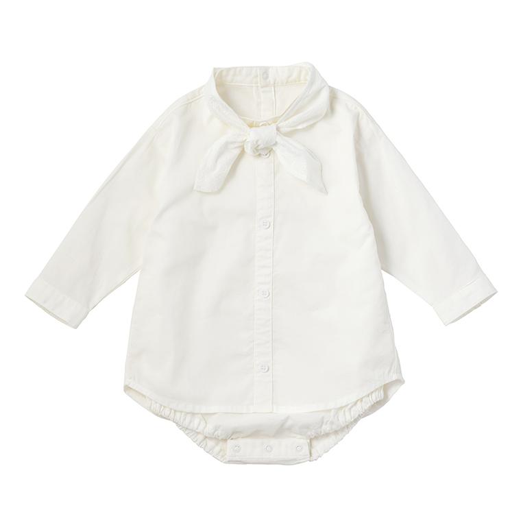 ロンパース 長袖 | MARLMARL マールマール bodysuits ボディスーツ [70-80 cm] | 出産祝い 男の子 女の子 ボディスーツ 長袖 結婚式 ベビー フォーマル | MARLMARL | 01