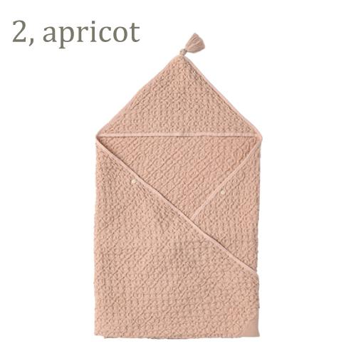 フード付き バスタオル | MARLMARL マールマール hooded towel | フードタオル 名入れ刺繍 出産祝い 男の子 女の子 新生児 ベビー ワッフルタオル おくるみ | MARLMARL | 02