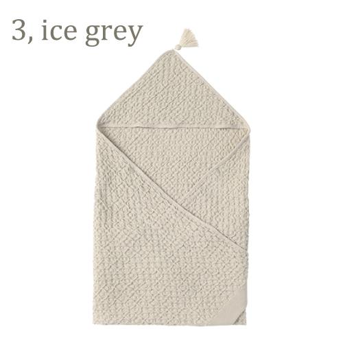 フード付き バスタオル | MARLMARL マールマール hooded towel | フードタオル 名入れ刺繍 出産祝い 男の子 女の子 新生児 ベビー ワッフルタオル おくるみ | MARLMARL | 03