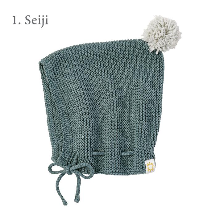 ボンネ | MARLMARL マールマール knitbonnnet ニットボンネ | ニット帽 ポンポン 赤ちゃん 新生児 ベビー キッズ 防寒 出産祝い 誕生日プレゼント 旅行 | MARLMARL | 01