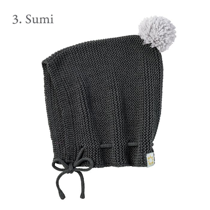 ボンネ | MARLMARL マールマール knitbonnnet ニットボンネ | ニット帽 ポンポン 赤ちゃん 新生児 ベビー キッズ 防寒 出産祝い 誕生日プレゼント 旅行 | MARLMARL | 03