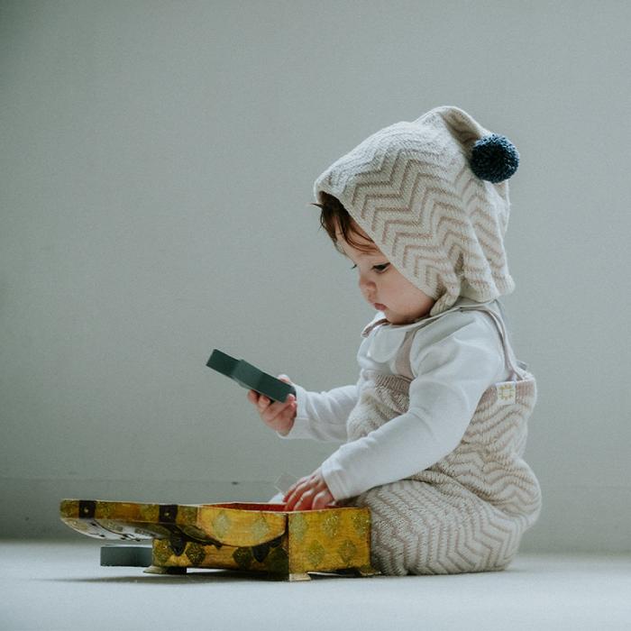 ボンネ | MARLMARL マールマール knitbonnnet ニットボンネ | ニット帽 ポンポン 赤ちゃん 新生児 ベビー キッズ 防寒 出産祝い 誕生日プレゼント 旅行 | MARLMARL | 03