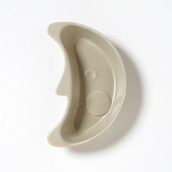 ベビー食器 | 10mois × tupera tupera ディモワ ぱくぱくわくせい プレートセット | 陶磁器 割れにくい 出産祝い お食い初め 離乳食 食洗器対応 レンジ対応 | 10mois | 15