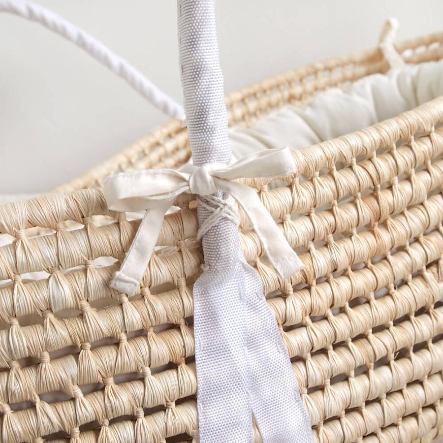 クーファン | 10mois ディモワ かごのクーファン+バンパーセット | 新生児 出産祝い 出産準備 ベビー用品  ベビーベッド 持ち運び お出かけ 退院アイテム | 10mois | 03