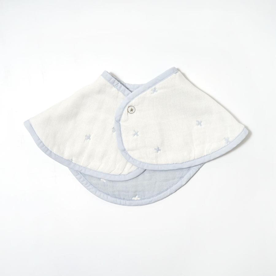 ビブ スタイ | 10mois ディモワ ふくふくガーゼ(6重ガーゼ) 2wayビブ(2枚set) | 日本製 新生児 ベビー 赤ちゃん 出産祝い 出産準備 男の子 女の子 バープクロス | 10mois | 14
