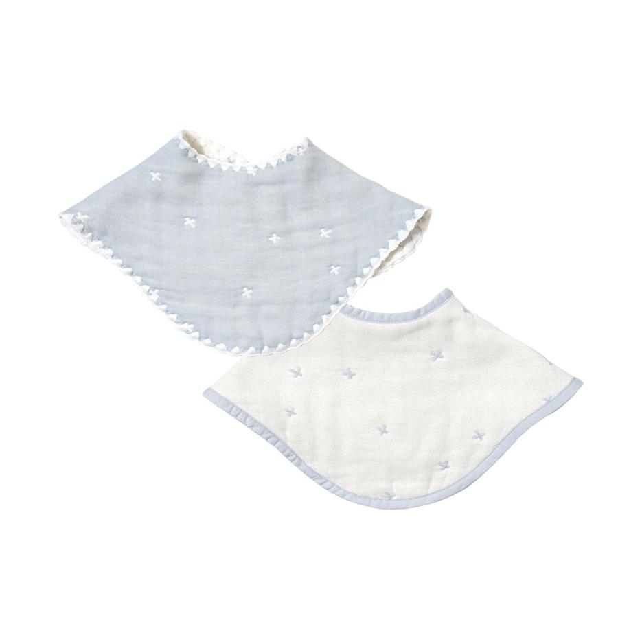ビブ スタイ | 10mois ディモワ ふくふくガーゼ(6重ガーゼ) 2wayビブ(2枚set) | 日本製 新生児 ベビー 赤ちゃん 出産祝い 出産準備 男の子 女の子 バープクロス | 10mois | 02