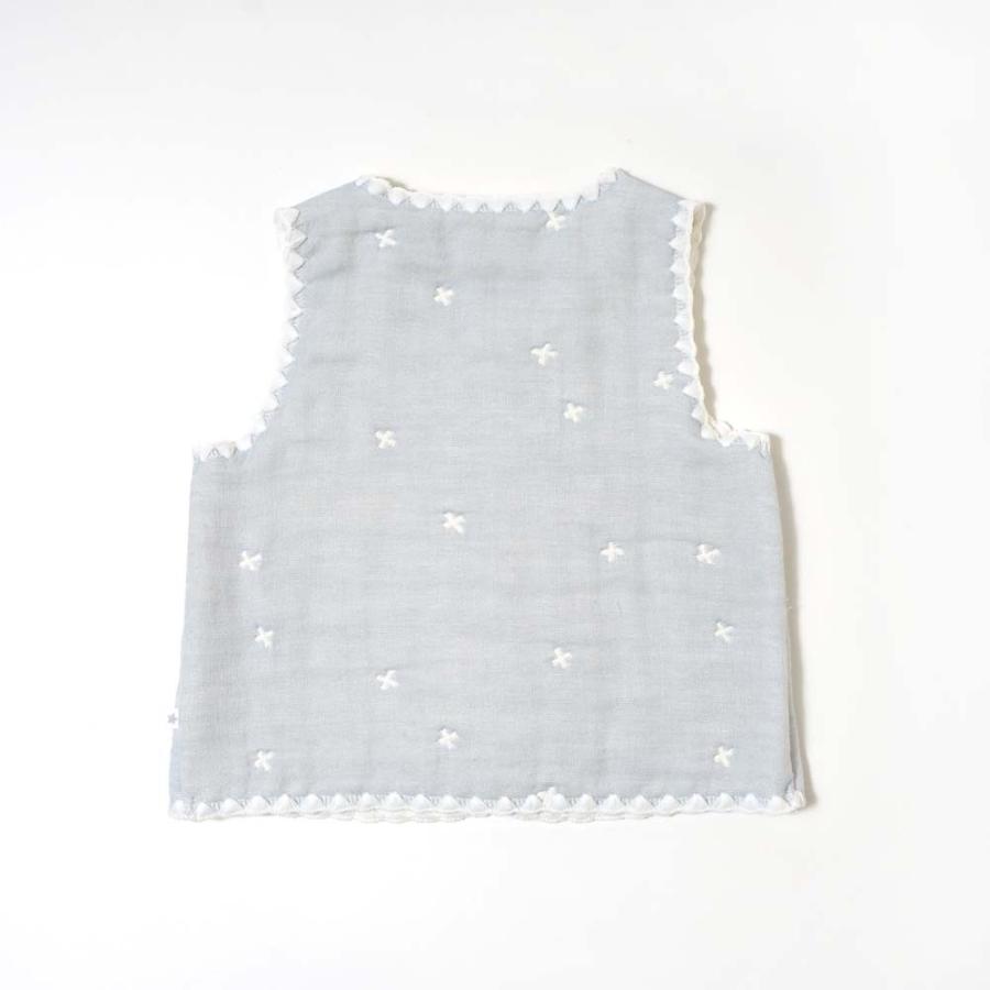 ベスト | 10mois ディモワ ふくふくガーゼ(6重ガーゼ)[70〜80cm] | ちょっき 対応調節 寝冷え防止 ベスト ジレ 日本製 新生児 ベビー 赤ちゃん 出産準備 | 10mois | 10