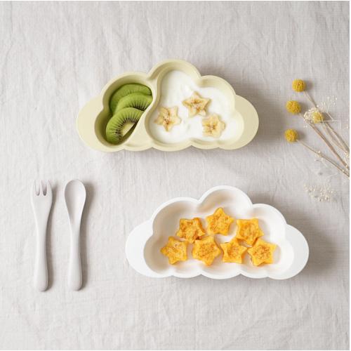 ギフトセット | 10mois ディモワ mamamanma マママンマ & シリコンビブ セット | ベビー食器 セット プレートセット 日本製 出産祝い お食い初め | 10mois | 13