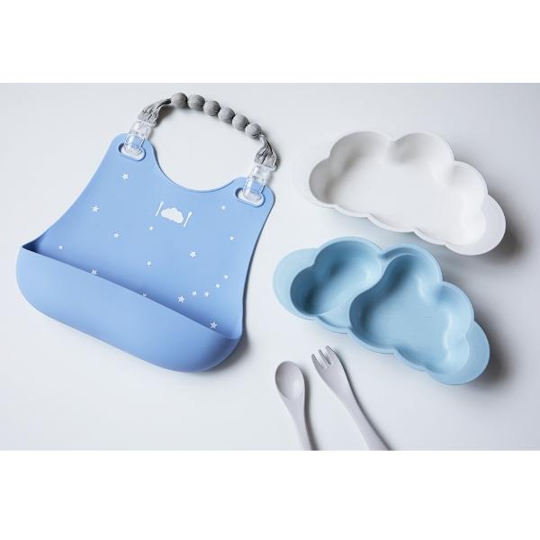 ギフトセット | 10mois ディモワ mamamanma マママンマ & シリコンビブ セット | ベビー食器 セット プレートセット 日本製 出産祝い お食い初め | 10mois | 09