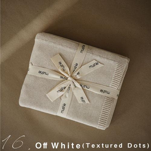 ブランケット | Mushie ムシエ Knit blanket 100%オーガニックコットン | ニットブランケット おくるみ 出産祝い 男の子 女の子 退院 新生児 ギフト |  | 16