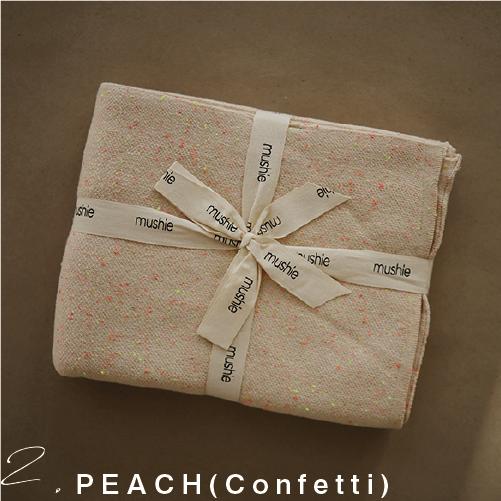 ブランケット | Mushie ムシエ Knit blanket 100%オーガニックコットン | ニットブランケット おくるみ 出産祝い 男の子 女の子 退院 新生児 ギフト |  | 02