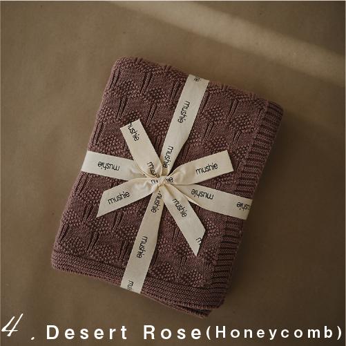 ブランケット | Mushie ムシエ Knit blanket 100%オーガニックコットン | ニットブランケット おくるみ 出産祝い 男の子 女の子 退院 新生児 ギフト |  | 04