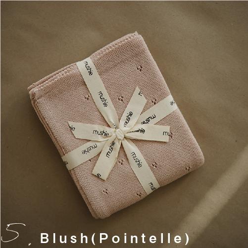 ブランケット | Mushie ムシエ Knit blanket 100%オーガニックコットン