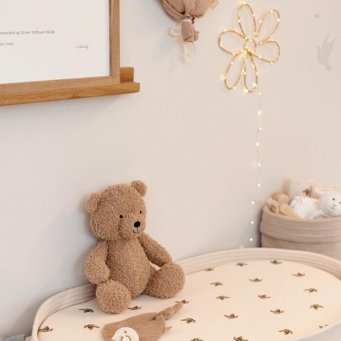 おむつケーキ | Jollein×mela-B Teddy Bear with Swaddle | 出産祝い 男の子 女の子 名入れ 刺繍 ぬいぐるみ ファーストトイ おくるみ ハンカチ メラビー |  | 14