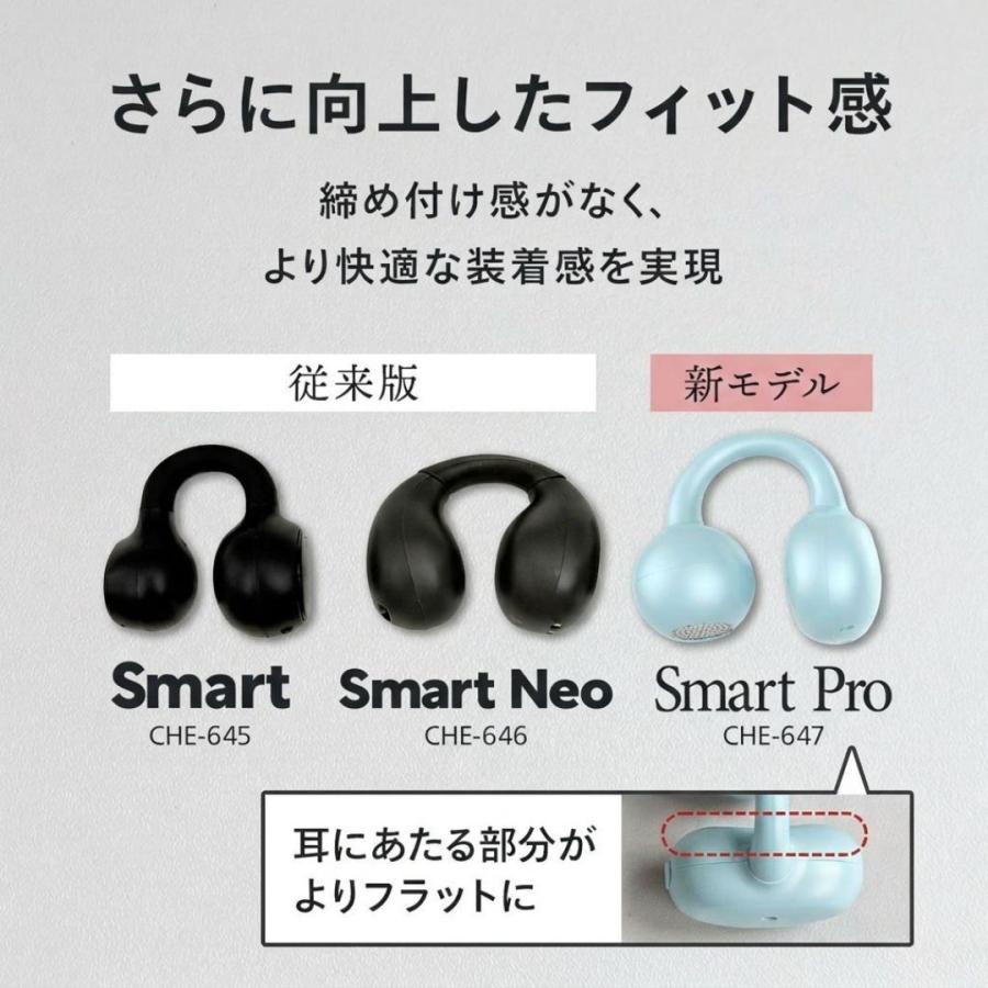 cheero（チーロ） cheero Smart Pro OCA イヤーカフ イヤホン オープン