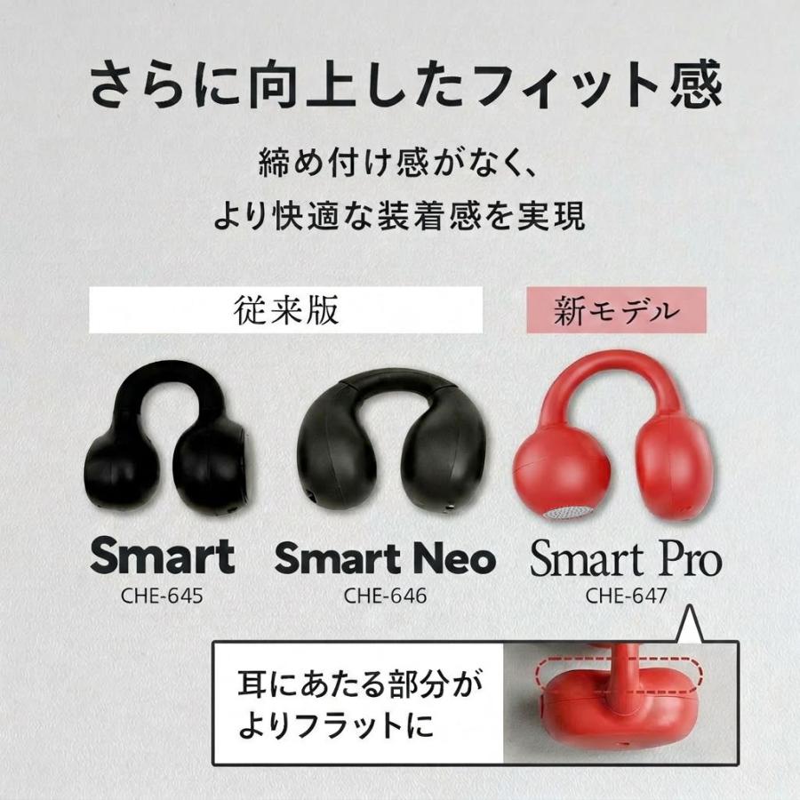 cheero（チーロ） cheero Smart Pro OCA イヤーカフ イヤホン オープン