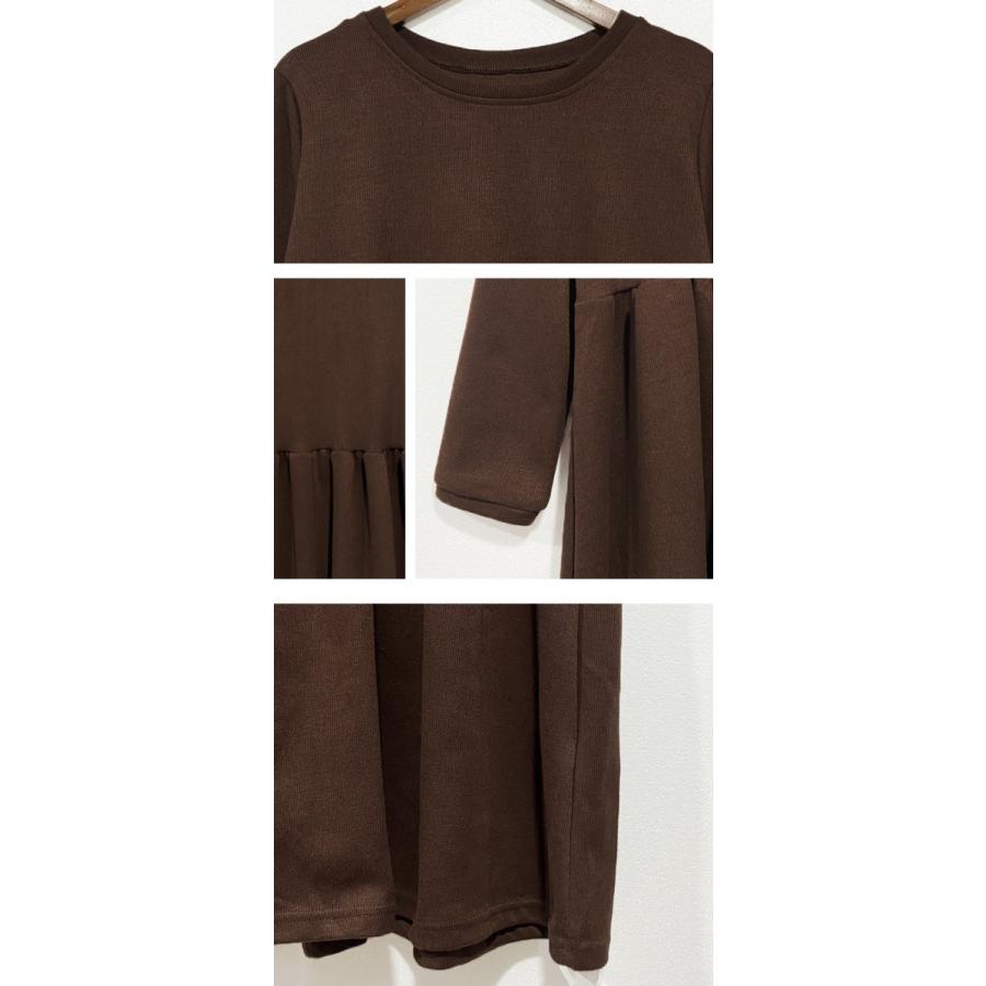 ワンピース ロングワンピース 長袖 レディース 春 秋冬 ロング丈