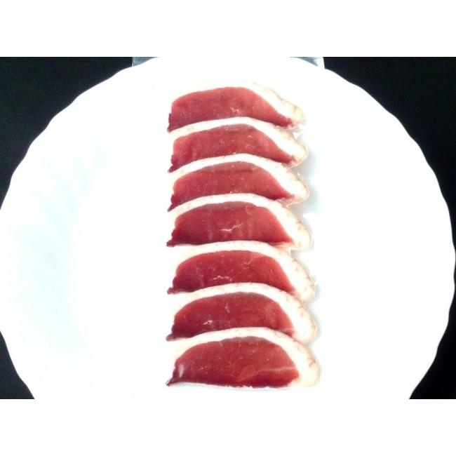 鴨ロースの生ハム風ノーマルスライス(鴨のプロシュート)冷凍 25g 母の日/父の日/敬老の日/ギフト|chefkuwabara-y|02