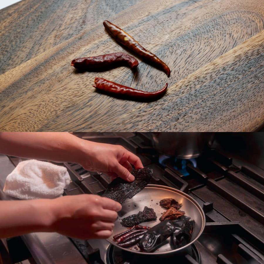 チレ アルボル 50g メキシコ 唐辛子 赤 とうがらし トウガラシ 乾燥 少量 チリ タコス メキシカン 辛い 料理 | ブランド登録なし | 03