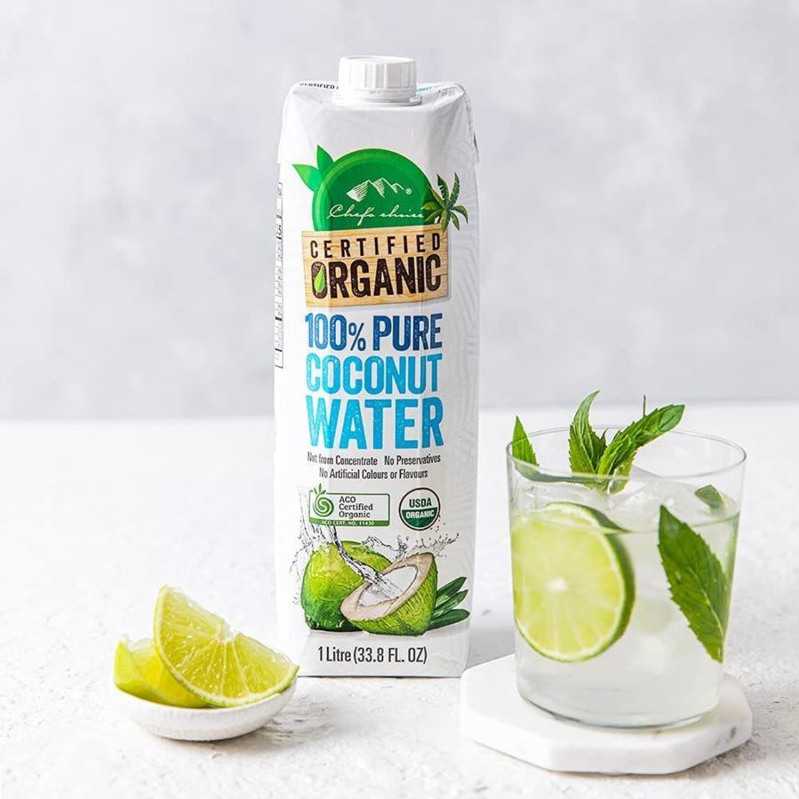 シェフズチョイス オーガニック ココナッツウォーター 330ml×12本 100ピュア 完全無添加 Organic 100pure