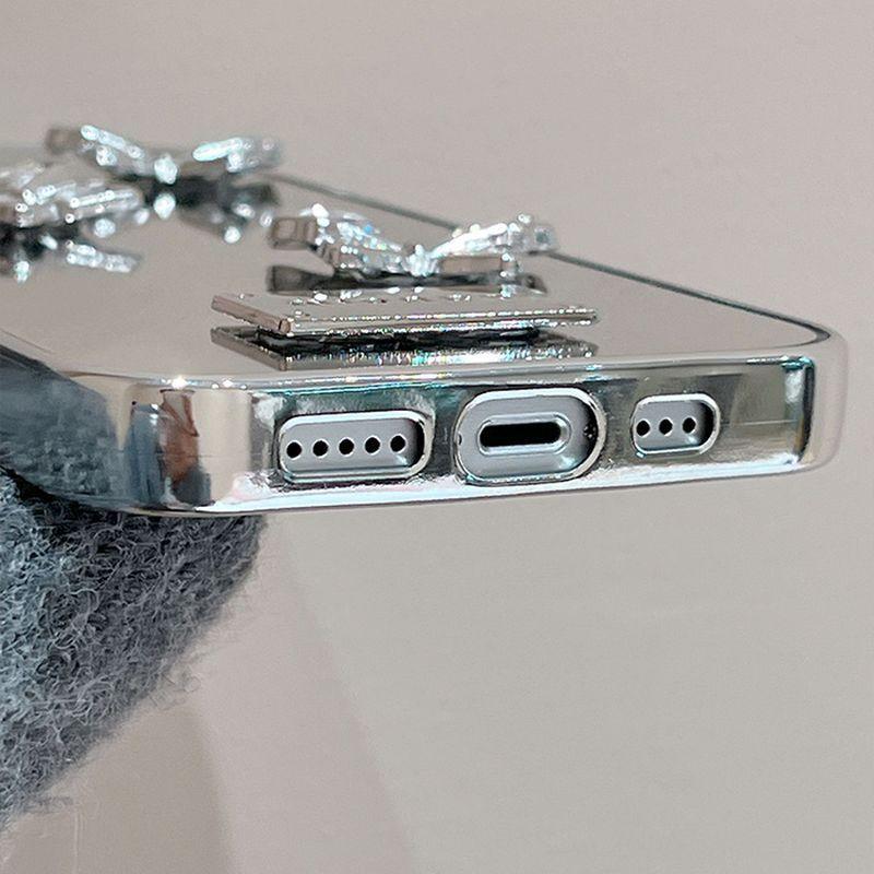 iPhone15 ケース 蝶 ミラー 鏡面 iPhone 14 13 Pro Max カバー