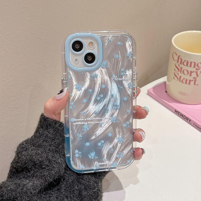iPhone15 ケース 花柄 iPhone 14 13 Pro Max カバー フラワー かわいい