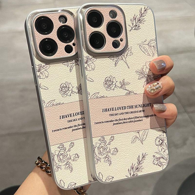 iPhone15 ケース バラ ローズ 15Puls 14 Pro Max 花柄 おしゃれ