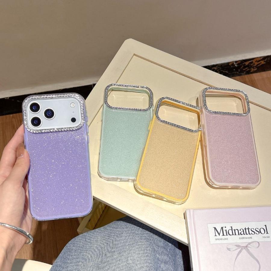 iPhone17 ケース アイフォン キラキラ ラインストーン iPhone17ProMax