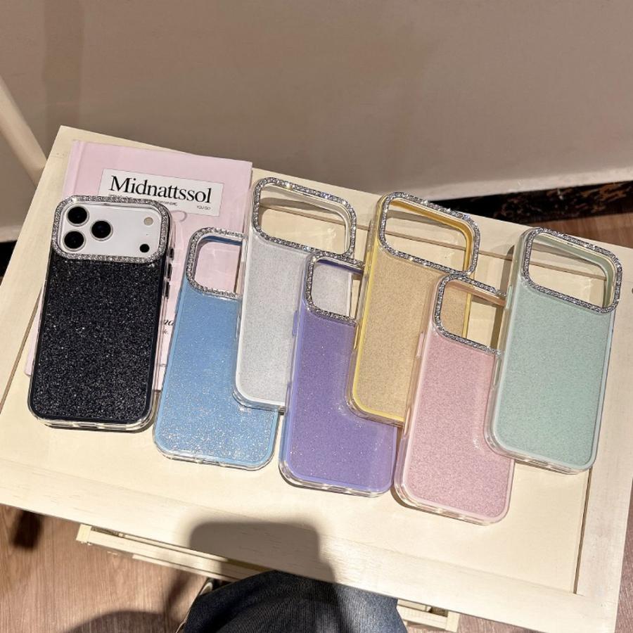 iPhone17 ケース アイフォン キラキラ ラインストーン iPhone17ProMax