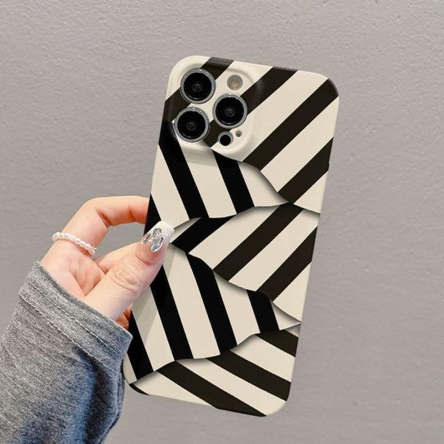 iPhone17 ケース アイフォン ストライプ柄 iPhone17ProMax カバー しま