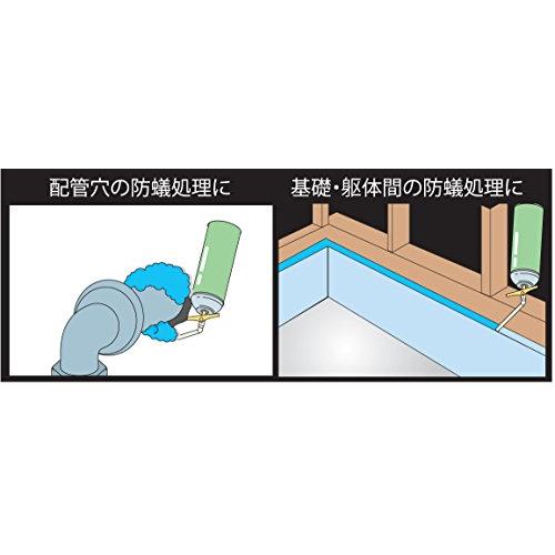 く日はお得♪ABC商会 インサルパック 防蟻フォーム 435ml プリンター