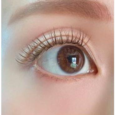 落ち着いたダークブラウン】センターラッシュ ブラウン J C D カール