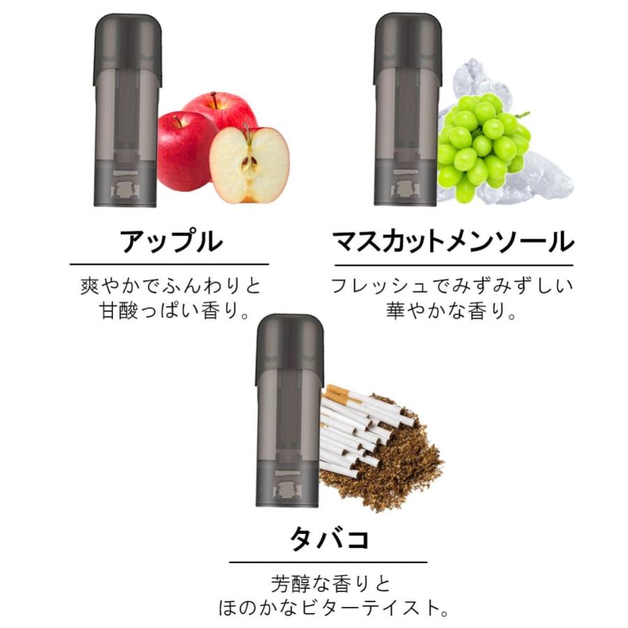 互換REP ドクターベイプ モデル2用 フレーバー カートリッジ DR.VAPE MODEL2用 VAPE 個包装 40本｜chelsea｜07