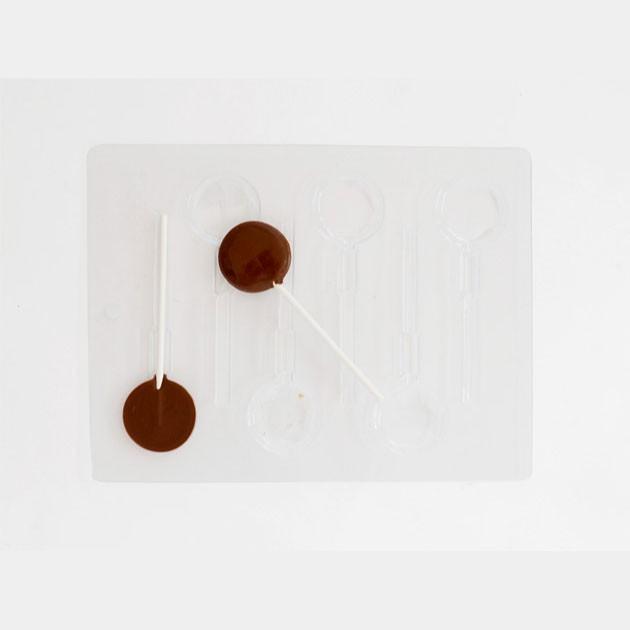 手作りチョコ 枠 抜き型 バレンタイン 簡単 かわいい 一口サイズ チョコレート型 ロリポップ サークル 6型 Ck Bk00072 Chelseachips チェルシーチップス 通販 Yahoo ショッピング