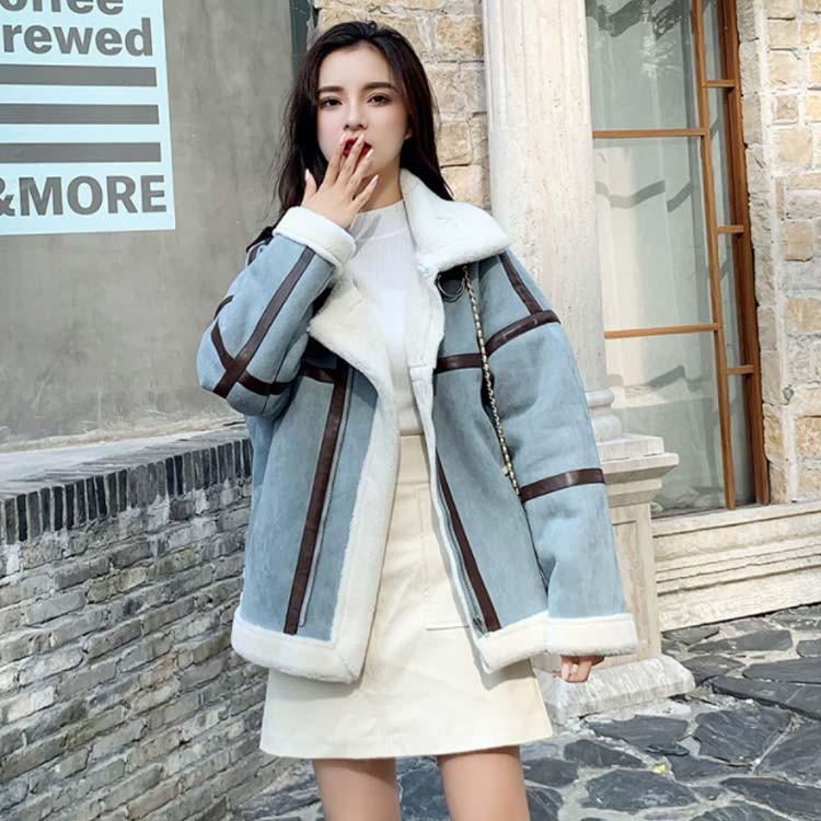 フェイクムートン コート ムートンコート ライダースジャケット ボア コート ショート丈 レディース フェイク ファー コート アウター 防寒 秋冬 Laki1359 Chemistry 通販 Yahoo ショッピング