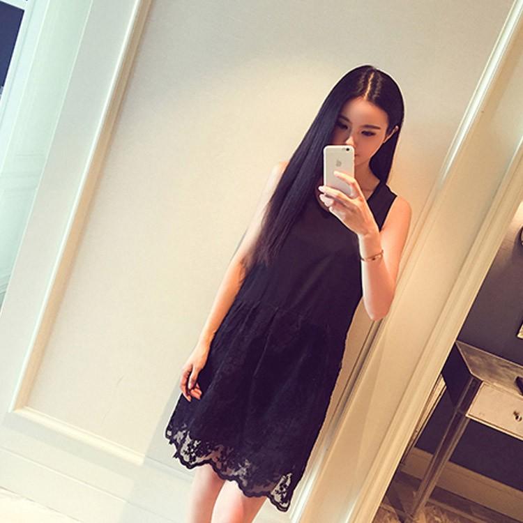 ドッキングワンピース インナーワンピース ペチコート ワンピース ロング レースワンピース 切り替えワンピ Aライン タンクトップワンピース ノースリ Mita0144 Chemistry 通販 Yahoo ショッピング