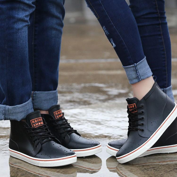 送料無料 メンズ レインシューズ スニーカー風 レインブーツ 防水 シューズ 雨靴 ショートブーツ スノーシューズ メンズ 長靴 防水 雨具 梅雨 雨 Nishikiya0013 Chemistry 通販 Yahoo ショッピング