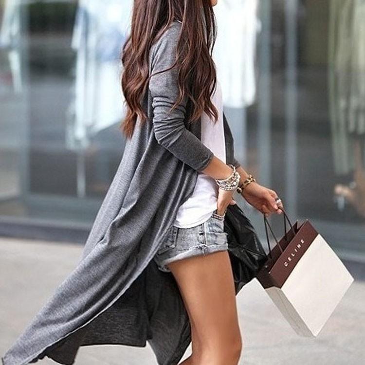 送料無料 ロング カーディガン Uvカット ロング丈 カーディガン 薄手 カーディガン マキシ丈 長袖 サマーカーディガン Vネック ラッシュガード Nishikiya0176 Chemistry 通販 Yahoo ショッピング