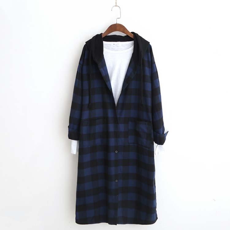 送料無料 チェック柄 ジャケット レイヤード風 コート ジャケット 重ね着風 ロング カーディガン レディース スプリングコート 薄手 体型カバー ゆ Yyaa0222 Chemistry 通販 Yahoo ショッピング