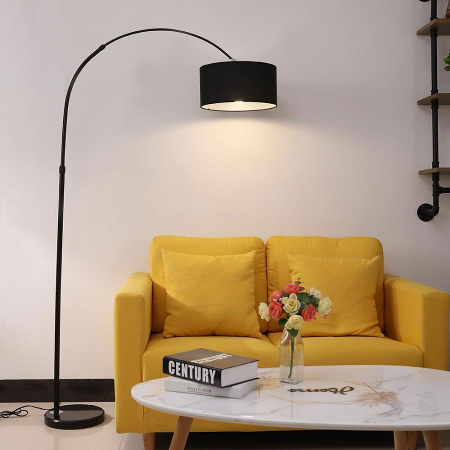 Chende公式店 フロアライト 北欧 フロアランプ おしゃれ Led 間接照明 照明器具 リビング 寝室 読書 ブラック E26口金 電球別売り Fl Arc Cc Jp 01 Chende 通販 Yahoo ショッピング