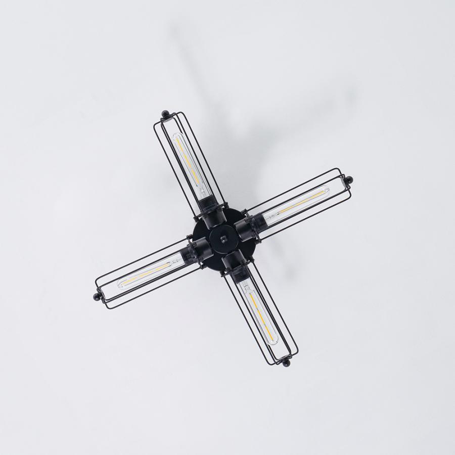 シーリングライト 送料無料 4灯 天井照明 北欧 おしゃれ E26 LED電球