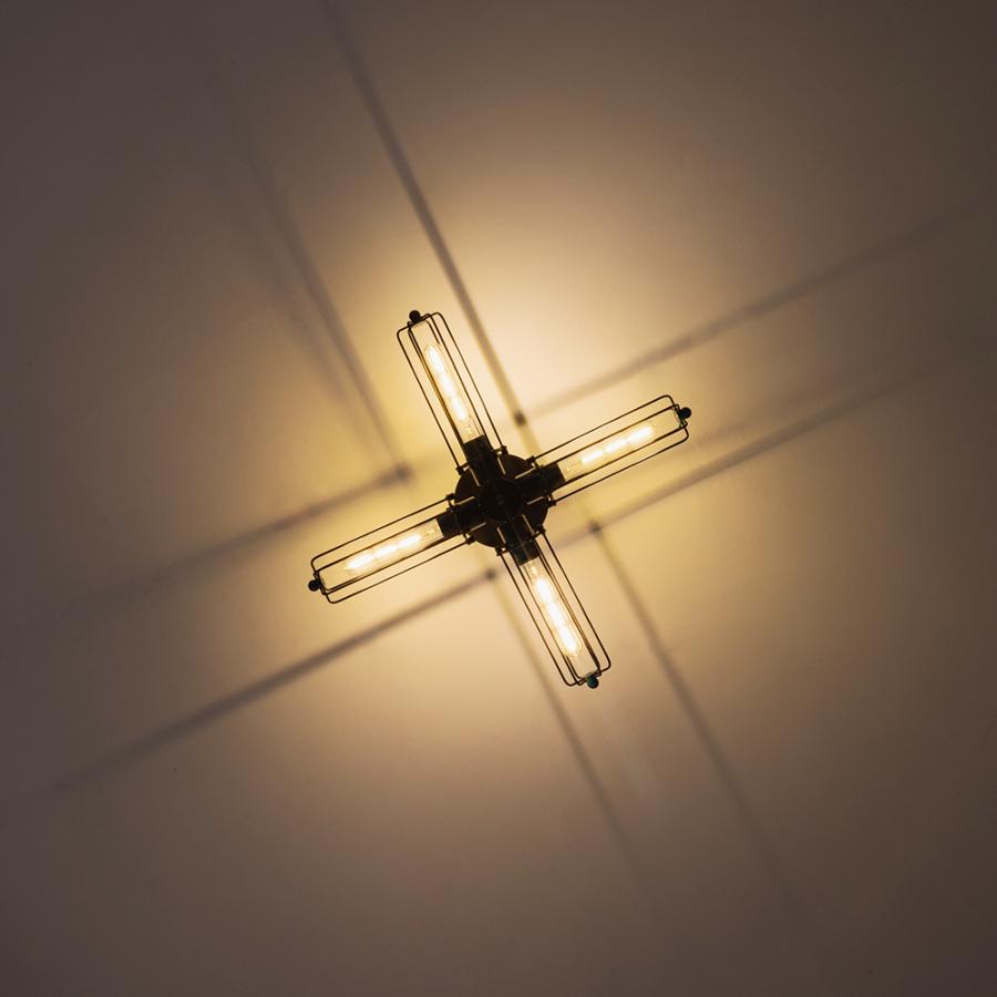 シーリングライト 送料無料 4灯 天井照明 北欧 おしゃれ E26 LED電球