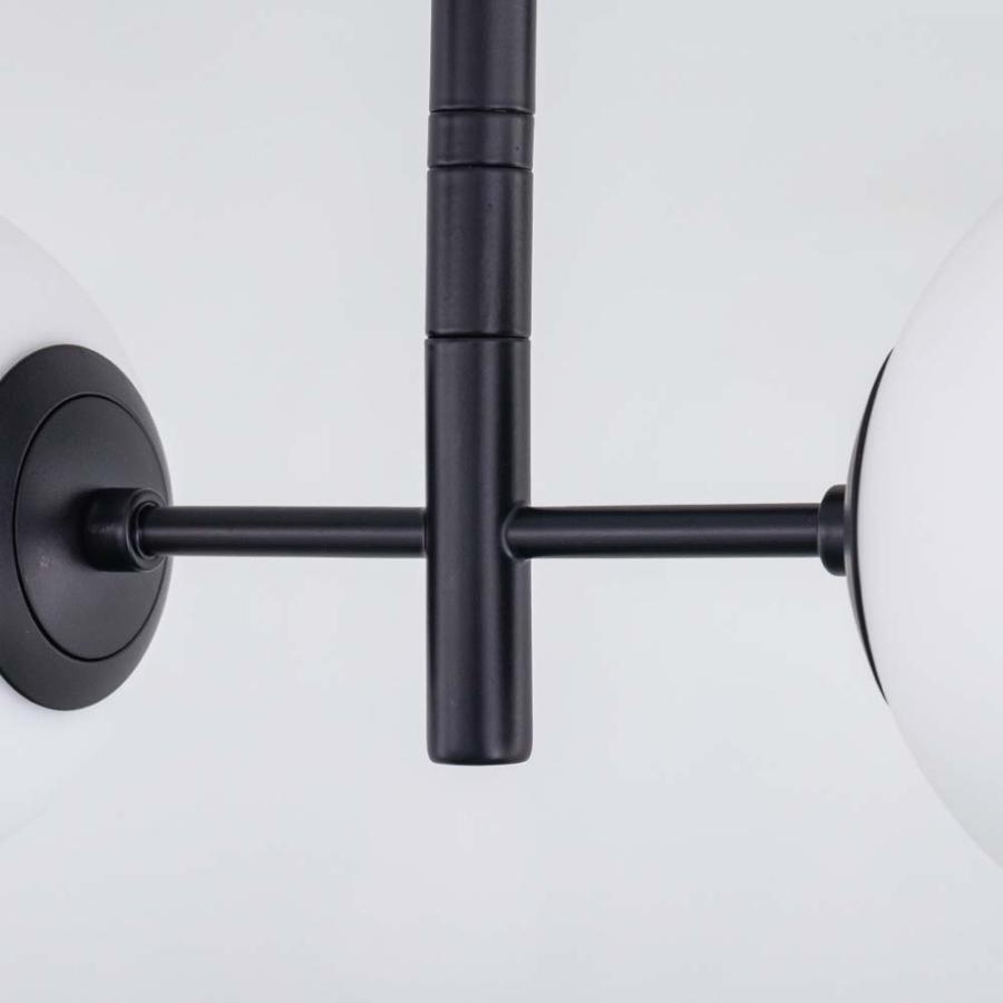 シーリングライト 可動式 4灯 おしゃれ 送料無料 LED 丸 ガラス 北欧