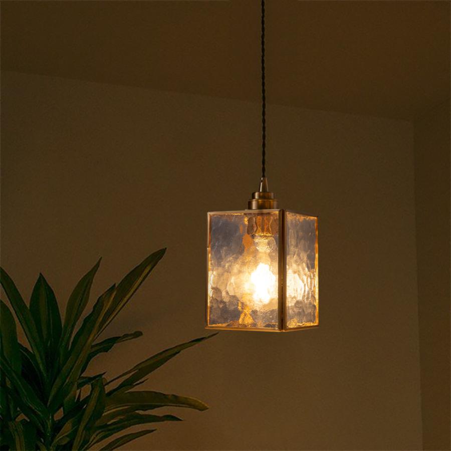 アンティーク調 ガラス ペンダントライト ランプ シェード 1灯 レトロ 照明 ガラスシェードペンダントライト1灯 DORIS（ドリス