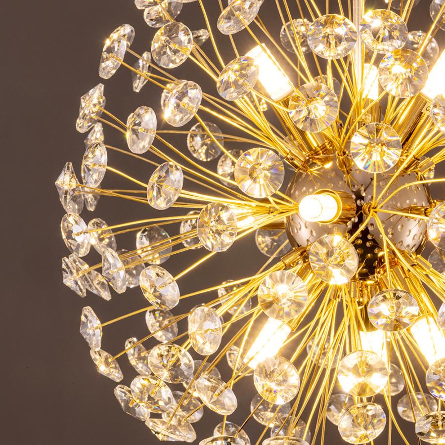 ペンダントライト おしゃれ 北欧 9灯 花火 シャンデリア シーリング