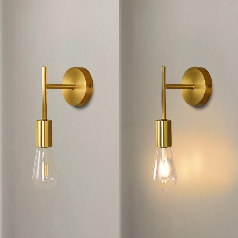 ブラケットライト おしゃれ 1灯 真鍮 ウォールライト 壁掛け ウォール