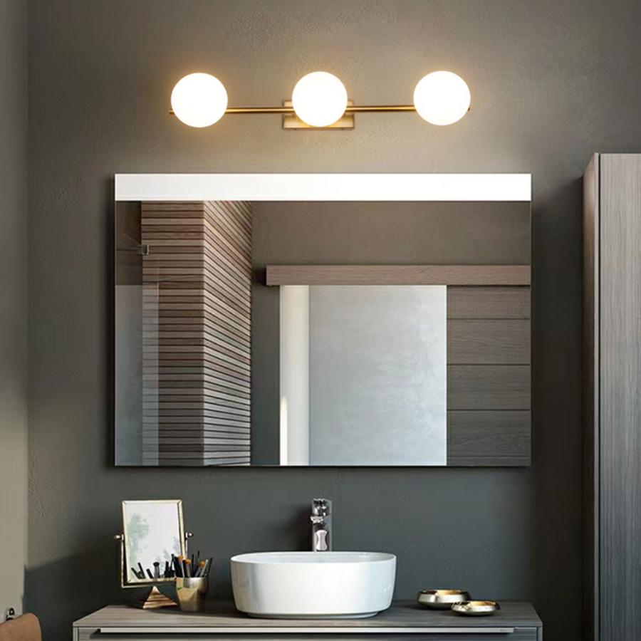 Chende公式店 ブラケットライト 3灯 おしゃれ 真鍮 ガラス ウォール