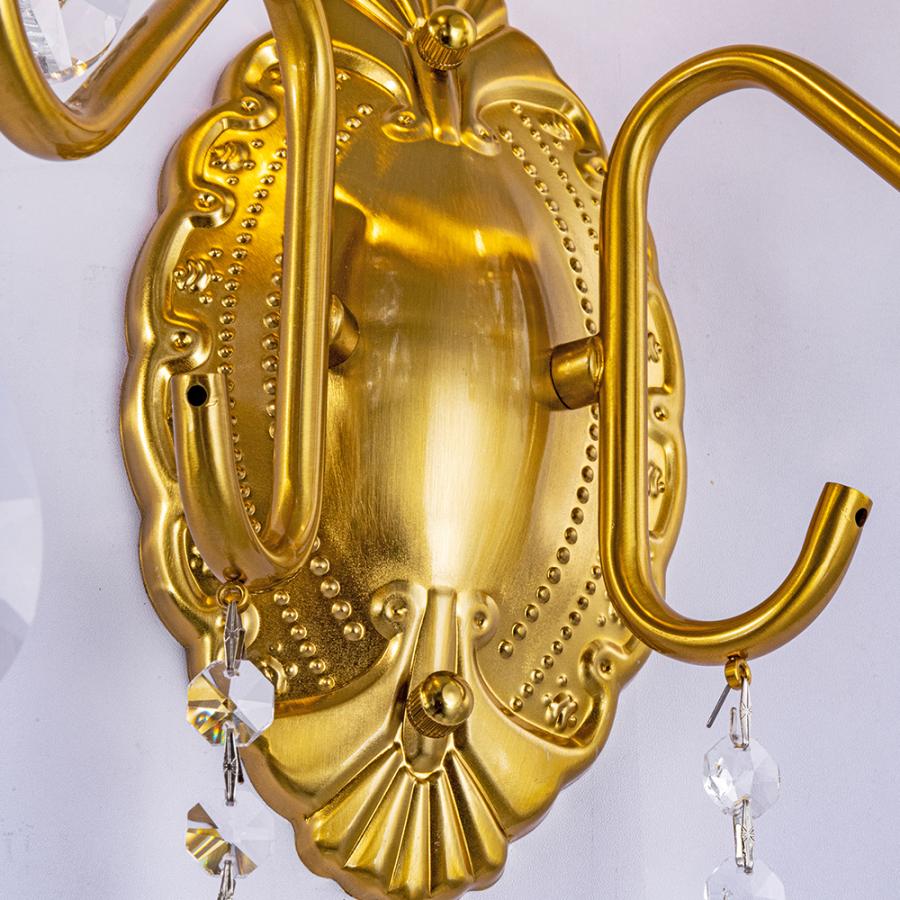 ウォールライト シャンデリア シングルキャンドル おしゃれ 2灯