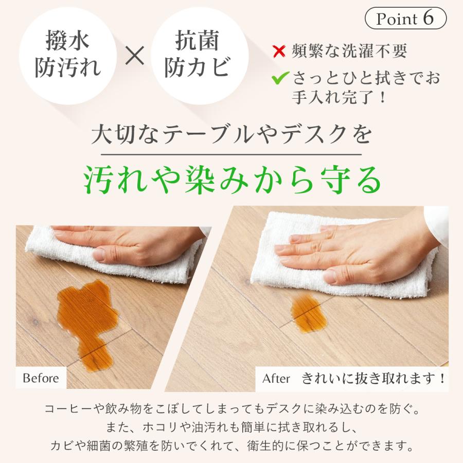 高透明度!テーブルマット 透明 デスクマット クリア テーブルクロス