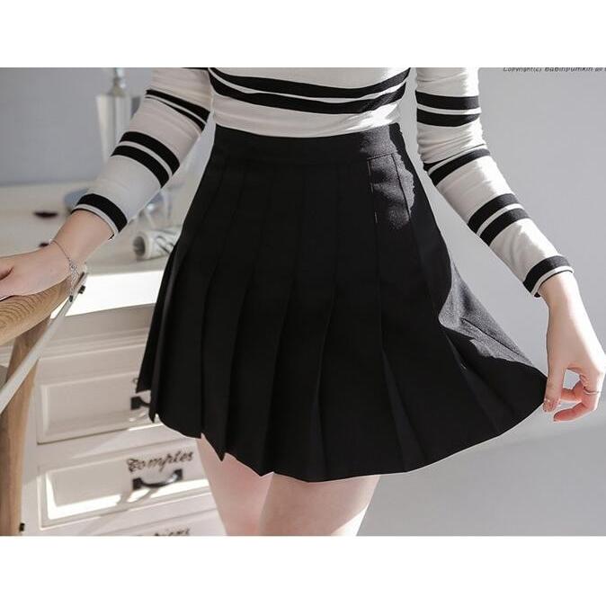 無料ダウンロードの-プリーツ スカート ミニ 丈 無地 街着 オフイス 学生 制服 ガールズ• インナー付き ハイウェスト 美脚 Aライン L ブラック• 3XL インナーパンツ ペチコート コスプレ ハロウィン インナー メイド